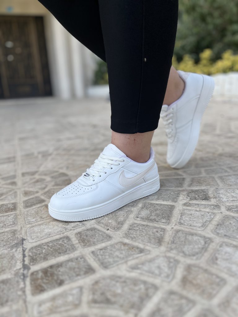 ونس ایرفورس 1 سفید دخترونه