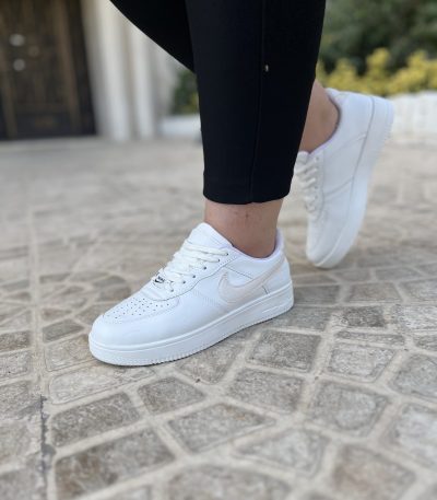 ونس ایرفورس 1 سفید دخترونه