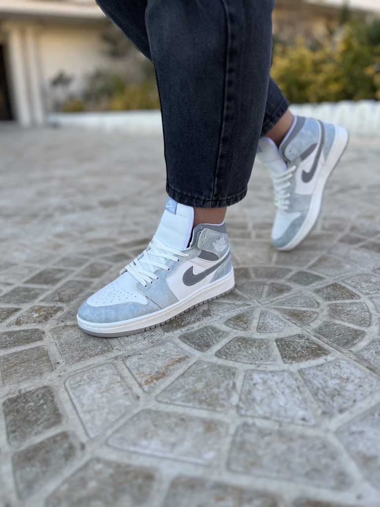 نایکی جردن 1 طرح جین ساقدار