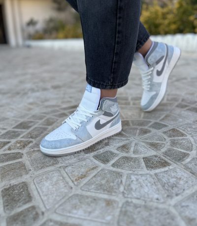 نایکی جردن 1 طرح جین ساقدار