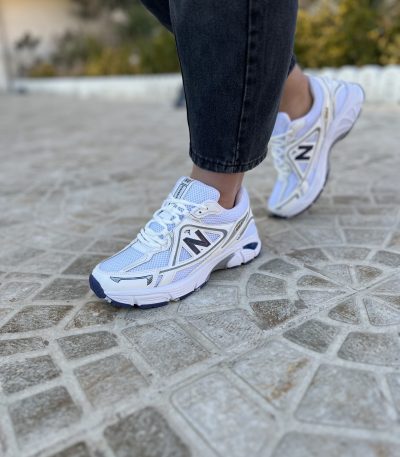 نیوبالانس 1064 سفید سورمه ای